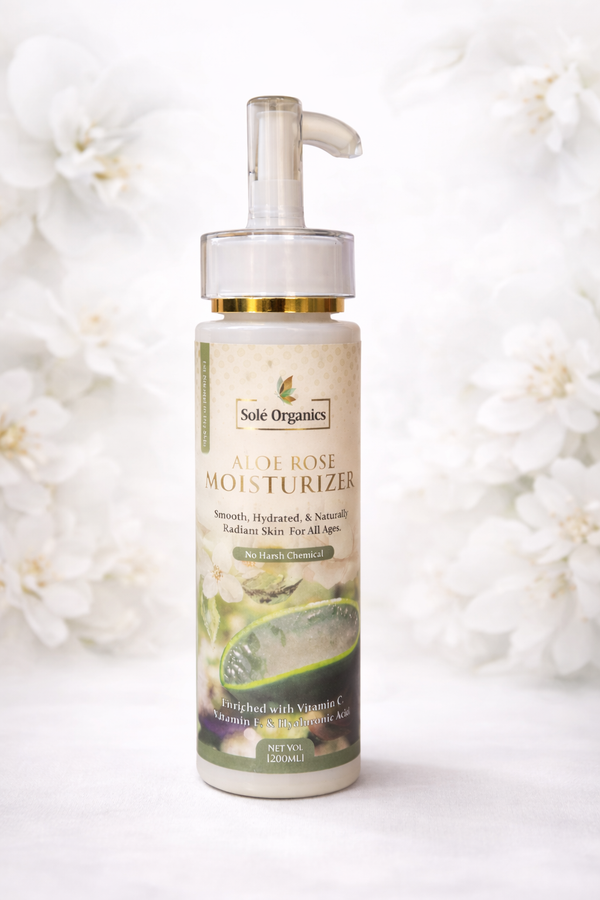 Aloe Rose Moisturizer Deep Hydration for Soft & Glowing Skin
