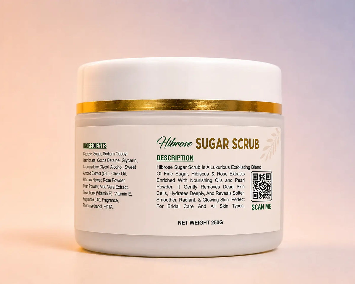 HibRose Sugar Scrub
