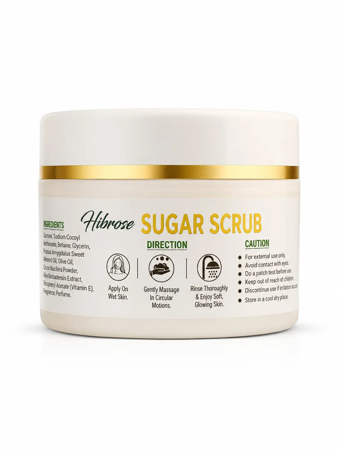HibRose Sugar Scrub
